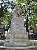 Statue Of William Shakespeare in Leicester Square