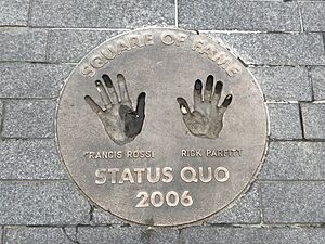 Status Quo's hands