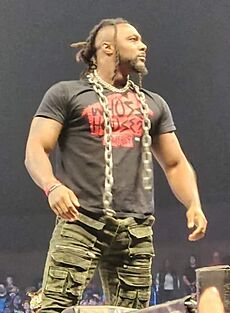 Swerve Strickland at AEW Dynamite- April 10, 2024