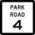 Park Road 4 marker