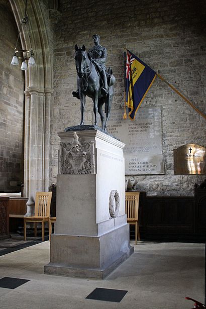 The Monument to Edward Horner in Mells Parish Church (6022216545).jpg