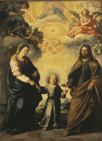 The Return of the Holy Family from Egypt (Bartolomé Esteban Murillo) - Nationalmuseum - 21281