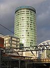 The Rotunda, near Birmingham rail station, England (Crop).jpg