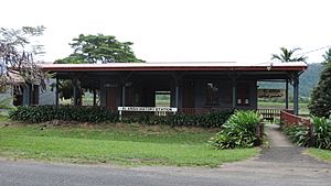 The former El Arish railway station in Queensland, now a "history station"