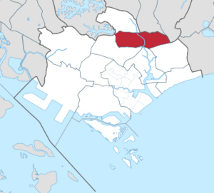 Location in Central Region