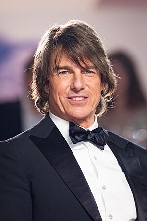 Tom Cruise at the red carpet for Mission: Impossible - The Final Reckoning during the 2025 Cannes Film Festival