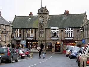 Town Hall and shops, Princes Street, Corbridge - geograph.org.uk - 1727648