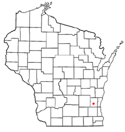 Location of Polk, Wisconsin
