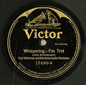 Whispering Paul Whiteman 18690A 1920