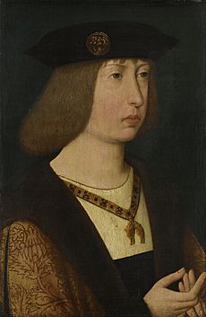 1500 Meester van de Magdalena legende - Filips de Schone, Aartshertog van Oostenrijk, Hertog van Bourgondie