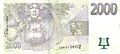 2000 Czech koruna Reverse