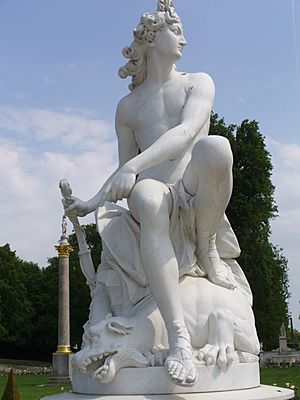 7003.Apollo mit dem getöteten Python(1752)-François Gaspard Adam-Große Fontäne-Sanssouci Steffen Heilfort