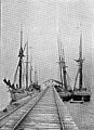 Alabaster Gypsum Loading Dock Michigan 1904