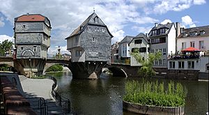 Alte Nahebrücke, Bad Kreuznach, Rhineland-Palatinate, Germany. Pic 01