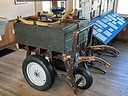 Apache Powder Company, Benson, Arizona used “Angel Buggies” to transport nitroglycerin. If you hit a bump, you became an angel immediately
