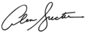 Arlen Specter Signature