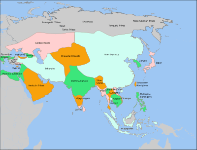 Asia in 1335