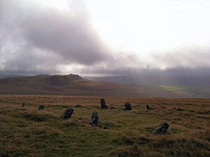 Beddarthur standing stone circle, Preseli Mountains - geograph.org.uk - 258436
