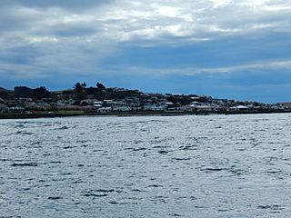 Bluff from Stewart Island ferry