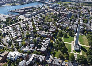 Bunker Hill Monument, USS Constitution and the Charlestown Navy Yard are closed to public due to shutdown 130925-N-KM734-176
