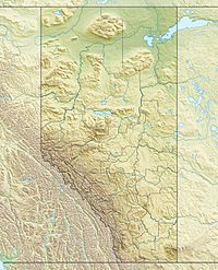 Alnus Peak is located in Alberta