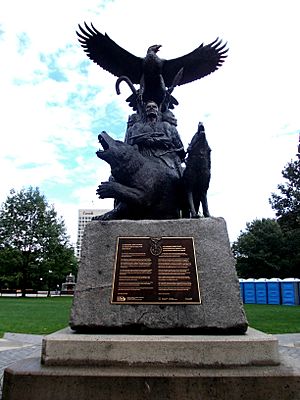 Canadian Aboriginal War Veterans Memorial in Ottawa