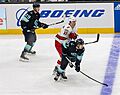 Carolina Hurricanes at Seattle Kraken - October 17, 2022 - Vince Dunn, Yanni Gourde and Andrei Svechnikov (52438256714)