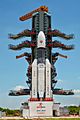 Chandrayaan 2 Module on GSLV MK III at Satish Dhawan Space Centre Second Launch Pad