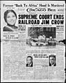 Chicago Bee Monthly Front Page May 04, 1941