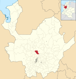 Location of the municipality and town of Entrerríos in the Antioquia Department of Colombia