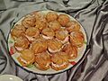 Cream puff in Graduation dinner