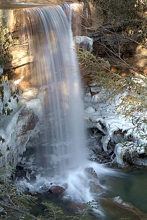 Cucumber Falls - Winter - sm