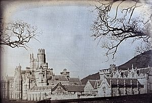 Daguerreotype of Margam Castle