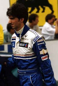 Damon Hill juillet 1995
