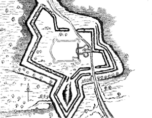 Donnington Castle 1825 plan