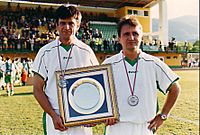 Edin Osmanovic and Obrad Mudrinic Champion