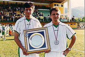 Edin Osmanovic and Obrad Mudrinic Champion