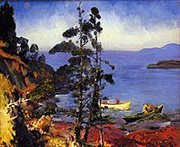 Evening Blue George Wesley Bellows
