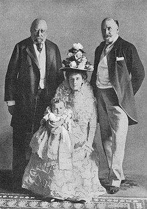 FitzGeorge Family Four Generations Portrait 1900