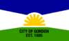 Flag of Gordon, Nebraska