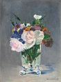 Flowers in a Crystal Vase, Edouard Manet, c1882