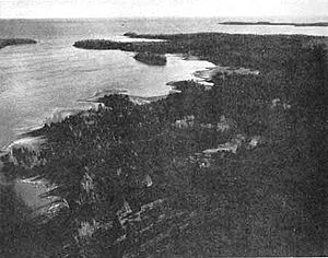 Fort Drummond Site by Air