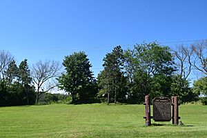 Fort Winnebago site and historical marker