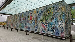 Four Seasons Mosaic Chagall backside