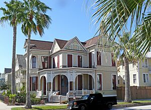 Frederick William Beissner House -- Side, Galveston