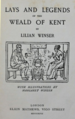 Frontispiece of book 'Lays and Legends of the Weald of Kent'