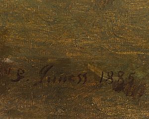 George Inness Signature