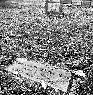 Granville T. Woods gravesite marker 01