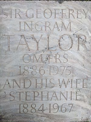 Grave of Sir Geoffrey Ingram Taylor
