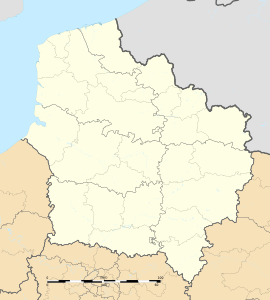 Audembert is located in Hauts-de-France